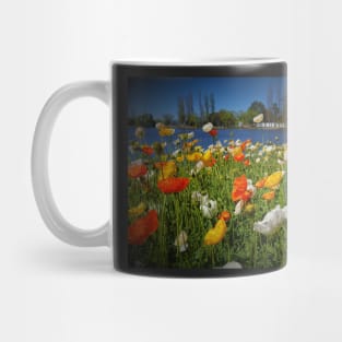 Drowsy Flowers in Spring Mug